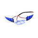 LED Lighting for front air intake Piaggio Zip SP2 Blue