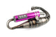 Exhaust SCR Corse Handmade 70 Minarelli vertical purple