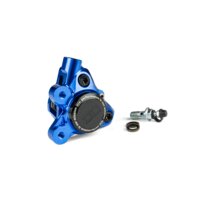 Front Brake Caliper CNC aluminium Stage6 Minarelli / Piaggio / Peugeot blue