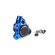 Front Brake Caliper CNC aluminium Stage6 Minarelli / Piaggio / Peugeot blue