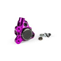 Front Brake Caliper CNC aluminium Stage6 Minarelli / Piaggio / Peugeot purple