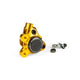 Front Brake Caliper CNC aluminium Stage6 Minarelli / Piaggio / Peugeot gold