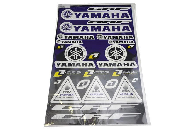 Sticker Sheet Yamaha Blue