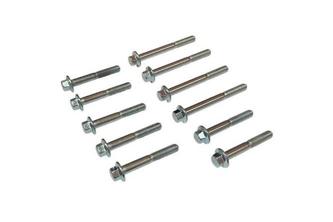Screw Set CVT cover Peugeot / Kymco 2T Silver