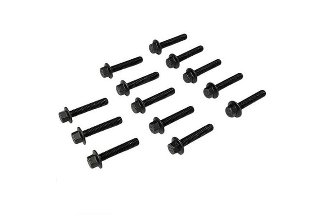 Screw Set CVT cover Piaggio 2T / 4T Black