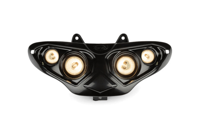 Headlight Quattro ODF Gilera Runner / Hussar black