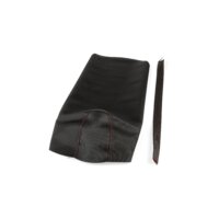 Seat Cover non-slip black / red Piaggio Zip SP2