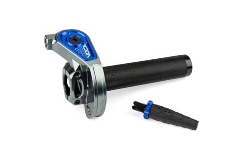Quick-Action Throttle Voca Bestia CNC 90º Blue