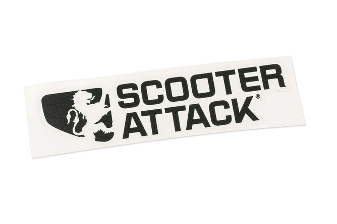 Sticker Scooter-Attack, black