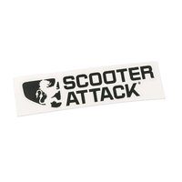 Sticker Scooter-Attack, black