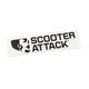 Sticker Scooter-Attack, black