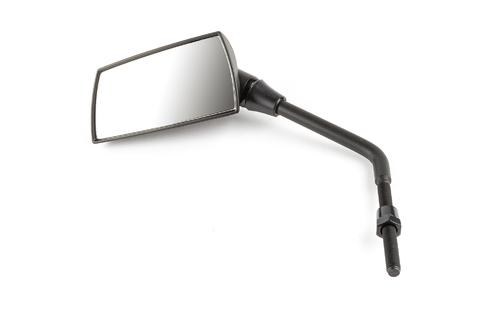 Mirror left matte black Groove D.8mm