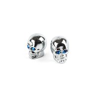 Valve Caps Skull chrome