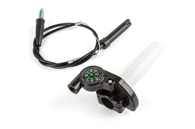 Quick-Action Throttle with compass