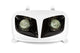 Headlight Mask (twin) white / black Yamaha BW's after 2004