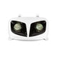 Headlight Mask (twin) white / black Yamaha BW's after 2004