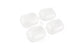 Indicator Lenses front / rear white Peugeot TKR / Squab / Derbi Senda L / XP6