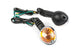 Indicators OEM quality black / white Peugeot Ludix