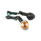 Indicators OEM quality black / white Peugeot Ludix