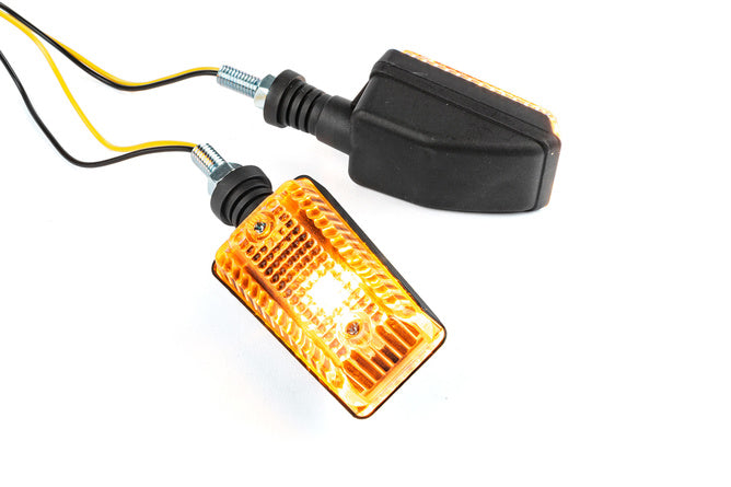 Indicators Mini Rectangle V2 12V - 10W black / white