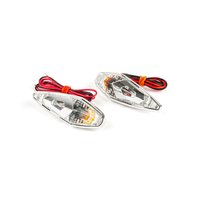 Indicators / Lamps glue-on drop-shaped Wing chrome