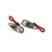 Indicators / Lamps glue-on drop-shaped Fender carbon