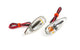 Indicators / Lamps glue-on drop-shaped Fender chrome