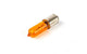 Bulb 12V - 21W H21 BAY9S offset orange