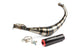 Exhaust Stage6 Streetrace CNC red / black Derbi / Minarelli AM6