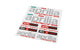 Sticker Sheet Aprilia Racing 25x20cm