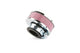 Air Filter STR8 extra flat 28/35mm PHVA/PHBN chrome / red
