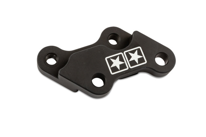 Adapter Stage6 R/T original caliper 250mm to oversize disc Aerox / Jog 50cc
