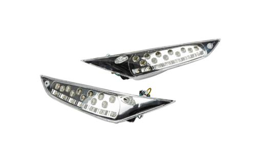 Indicators LED front Piaggio Zip after 2000 chrome