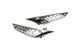 Indicators LED front Piaggio Zip after 2000 chrome